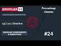 #24 ngClass Directive | Angular Components & Directives | A Complete Angular Course