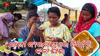 ରାଣୀ ଝାରଖଣ୍ଡ ରେ ତିଆରି କଲା ଘର || @tribevloggerrani9457