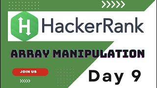 Array Manipulation in Array - Interview Preparation Kit on DSA | HackerRank