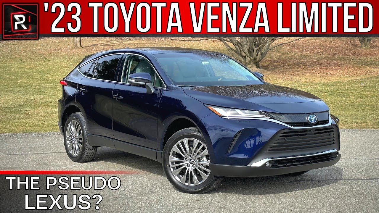 The 2023 Toyota Venza Limited Is An Overshadowed Lexus-Like Hybrid SUV ...