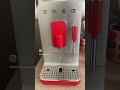 amazing smeg bean to cup machine