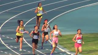 20171001151731 106年臺北市秋季全國田徑公開賽國女組4x400公尺計時決賽第2組    （臺北市明湖國中 余奕萱 黃詩婷 吳瑋珊 吳蕙妤）。