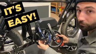 Electric Bike Repair: "How to Change a Crank Arm and Chainring"