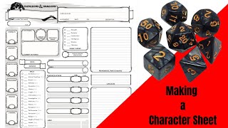 D&D for dummies - Creating a Character (DNDBeyond)