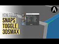 How to use Snaps in 3ds Max for architectural visualization tips and tricks
