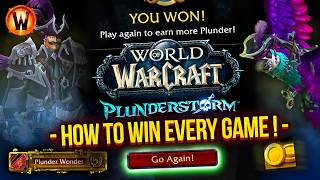 How To Win EVERY PLUNDERSTORM Game For Dummies | Plunder Wonder | WoW Tww Guide