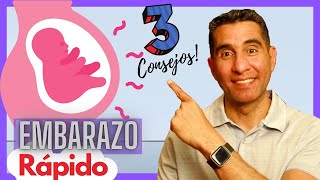 🤰🏻YO QUIERO Quedar Embarazada RÁPIDO!!!  *3 consejos PARA TI*