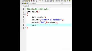 C program to print an integer
