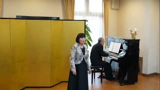 浜辺の歌    林古溪 作詞／成田為三 作曲        滝本了子(ソプラノ) 光永浩一郎(ピアノ)