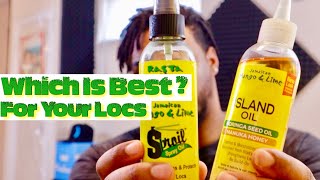 Which Is Best For Starter Locs | Jamaican Mango \u0026 Lime Island Oil or Sproil?