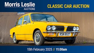 Morris Leslie Classic Car Auction 15/02/2025