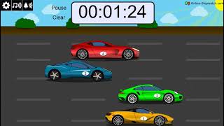 3 minute car race timer