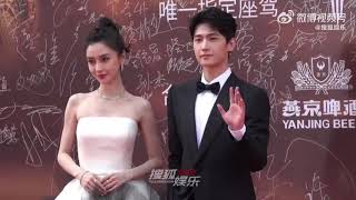 @angelababy @杨洋 joined hands to appear