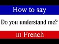 Learn French |  How To Say 