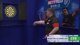 Martin Schindler -  9 Dart Challenge at Betfred World Matchplay