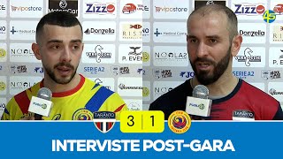 Taranto-Itria 3-1 | Interviste | Serie A2 Élite 2024-25