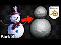 Part 3 - Blender for Complete Beginners Tutorial Series (Outliner & Modeling Snowballs)