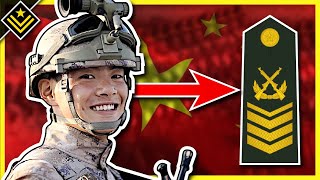 Explaining Chinese Army Ranks