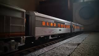 MTH Rail-king Santa Fe F3 Locomotive And Pennsylvania 2-6-2