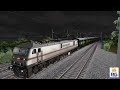 mumbai garibrath express night journey wcr train simulator 2022