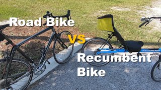 Recumbent vs Road Bike Comparison, Pros and Cons