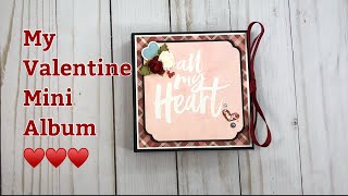 A Valentine’s Day Mini Album | Simple Stories | My Valentine