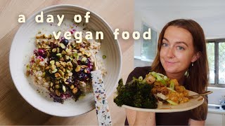 what I eat in a day (as a vegan) | hearty plant-based meals 🤎