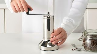 Ikea coffee grinder Metallisk review