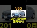 【ボルボv60】【歴代モデル】【紹介】 shorts