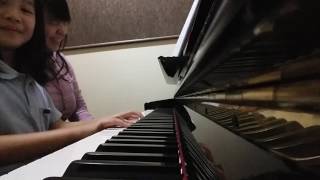 Teaching Nathania - Mr. McGill's Boop Sha-Bop - Piano Adventures Performance 2A