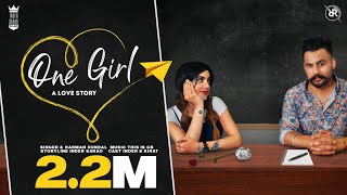 One Girl (Full Video) Harman Hundal | Love Story | @InderKirat  | Latest Punjabi Songs 2021