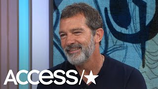 Antonio Banderas Dishes About How His Daughter Stella Is Going Into Acting | Access