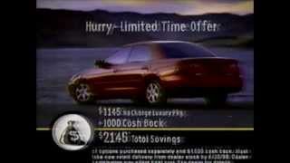 Get In. Be Moved. 1998 Mazda Protege Commercial