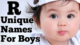 Unique Boy Names Start with R /Hindu boy names@kindergarden4176