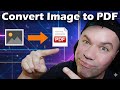 How To Convert Image to PDF File on Mobile (for free!)