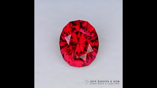 5.21ct Lab Ruby - flame fusion