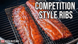 Competition Style Baby Back Ribs on our Custom Gateway Drum Smoker | Heath Riles