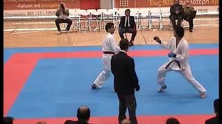 Margaritopoulos Spyridon vs Tsamourlidis Iraklis +80 final Greek National Championship 2004