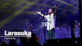 Live Konser 4.20 - Larasuka With Lirik @FourtwntyMusic #konser #fourtwnty #larasuka #fourtwntymusic