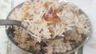 Onion Pulao Recipe | Quick and Easy Pulao Recipe |Pulao Recipe