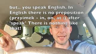 I speak 'in' English  #PONGLISH