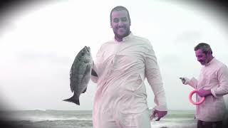 حداق شعم على 🇴🇲السيف عمان 2016/7 ( النصرالله )  OMAN 2016/7 SHORE FISHING Bream