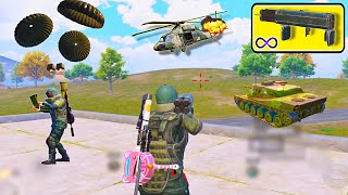 M202 vs Tank vs Helicopter BATTLE🔥LAST CIRCLE M202 \u0026 AWM AGAINST TANKS in PAYLOAD 3.0💥PUBG MOBILE