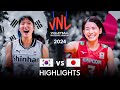 🇯🇵 JAPAN vs KOREA 🇰🇷 | Highlights | Women's VNL 2024