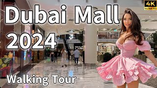 Dubai Mall 🇦🇪 World’s Largest Luxury Shopping Destination! [ 4K ] Walking Tour