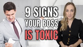 TOXIC MANAGER | 9 Toxic Boss Signs to Look Out For