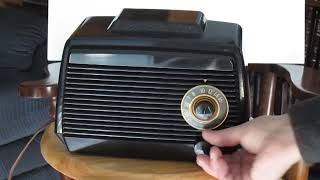 Sylvania model 510 radio (1950)