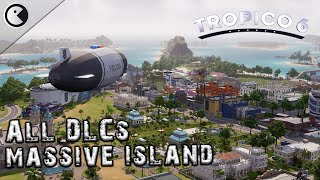 TROPICO 6 DEFINITIVE #16 Airport \u0026 Filthy Rich Tourists || 2020 ALL DLCs MASSIVE ISLAND Simulation