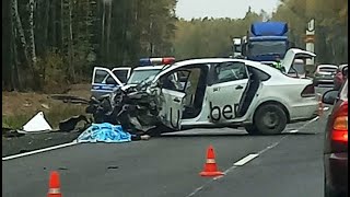 Оба водителя скончались в лобовом ДТП на трассе «Золотое кольцо»