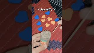 || clay miffy || 🥰 || malaika craft || youtbe shorts ||